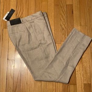 Banana Republic Ryan linen/cotton tan pants